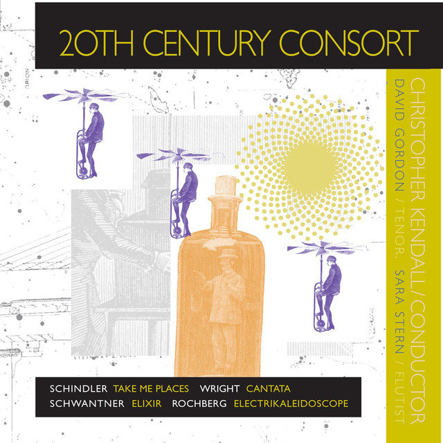 2005 - 20TH CENTURY CONSORT - featuring David Gordon, tenor and Sara Stern, flute [Innova 633] CD Cover