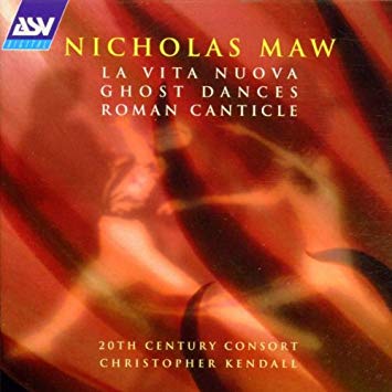 1997 - NICHOLAS MAW [ASV CD DCA 999, published in the U.K.] CD Cover